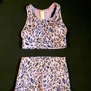 Fabletics Leopard Workout Set